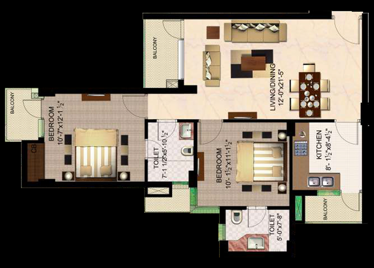 Ready to move flats in sector 137 Noida